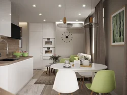 Kitchen 20 meters design photo