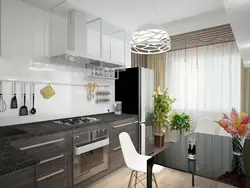 Kitchen design 12 sq m photo