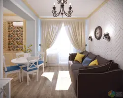 Mətbəx qonaq otağı 16 kvadrat metr şəkil