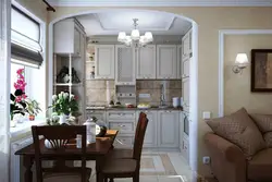 Kitchen hall in Khrushchev design