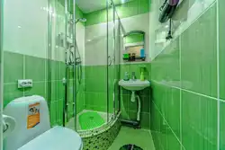 Green Bathroom Interior