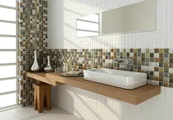 Mosaic design in the bath