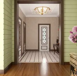 Interior of the hallway in your house photo design