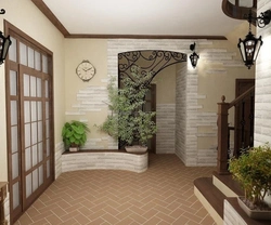 Interior of the hallway in your house photo design