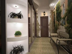 Interior of the hallway in your house photo design