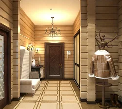 Interior of the hallway in your house photo design