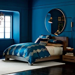 Bedrooms in blue photo