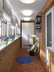 Loggia üzlük dizaynı