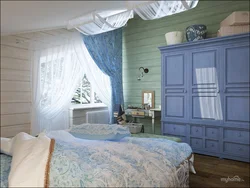 Bedroom in Provence style photo
