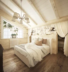 Bedroom in Provence style photo