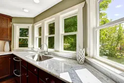 Pictures of kitchen design with window