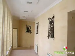 Прихожая из декоративной штукатурки фото цветов