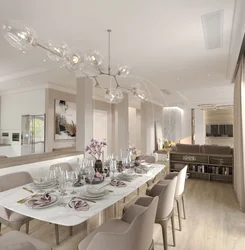 Kitchen dining room interior design photo