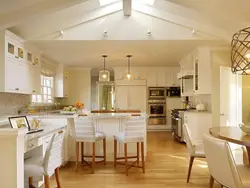 Kitchen dining room interior design photo