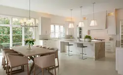 Kitchen Dining Room Interior Design Photo