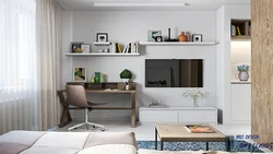 Living room 30 meters photo