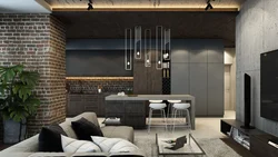 Loft kitchen furniture photo