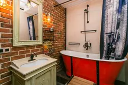 Hamam fotoşəkilinin içərisində loft tərzi