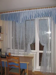 Шторы На Кухню Дверь На Балкон Фото