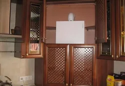 Як Замаскіраваць Газавы Кацёл На Кухні Фота