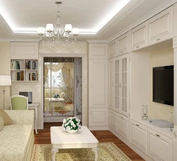 Тарҳи хонаи истиқоматӣ 18 м2