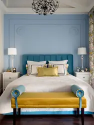 In The Bedroom In Blue Photo