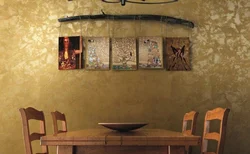 Plaster for walls for kitchen photo