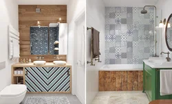 Bathroom in scandi style photo