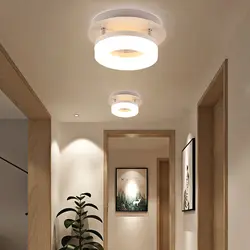 Lighting in the hallway interior photo