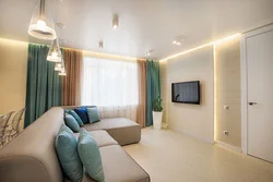 Design of two rooms apartment