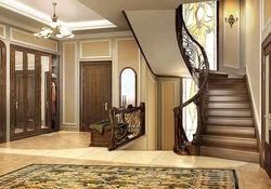 Photo of stairs in the house hallway