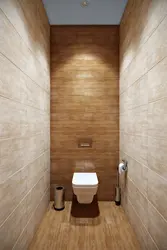 Photo of a small toilet in an apartment