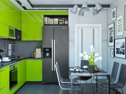 Kitchen gray matte modern photo