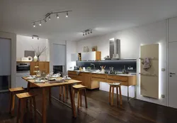 Lighting for the kitchen photo in the interior