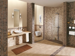 Bathroom tile combinations photo design