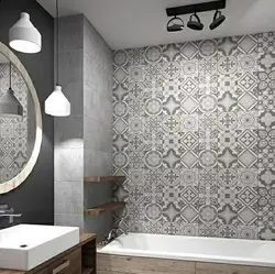 Bathroom tile combinations photo design