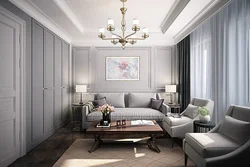 Living Room In Classic Modern Style Photo