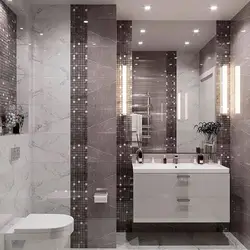 Bath tile design photo fashionable