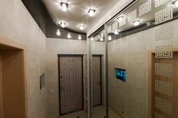 Suspended ceilings in the hallway photo design
