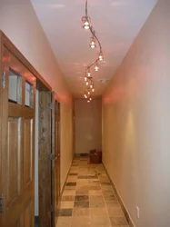 Suspended ceilings in the hallway photo design