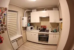 Газ су жылытқышы фотосуреті бар Хрущевтегі асүйді жөндеу нұсқалары