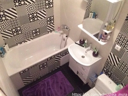 Finished small bathroom photo