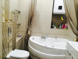 Finished small bathroom photo
