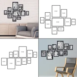 Как оформить стену в гостиной фотографиями