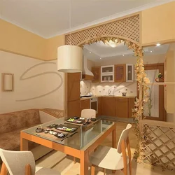 How to separate the kitchen and living room photo