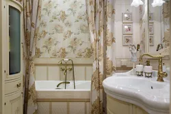 Bathroom design in Provence style photo