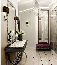 Photo of mirrors in the hallway in a modern style photo