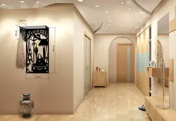 What color to paint the walls in the apartment hallway photo design