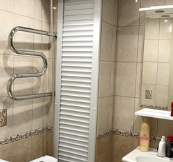 How to close pipes in the bathroom photo