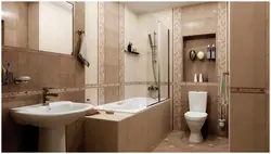 Акси ҳаммом бо сафолҳои беж